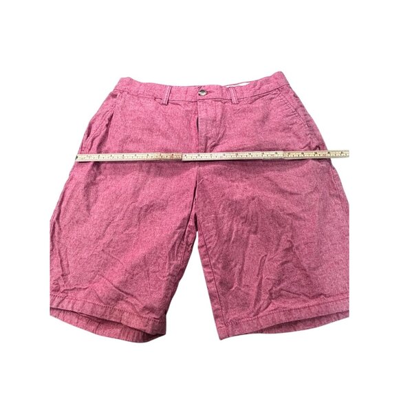 Old Navy Mens Ultimate Slim Built-In Flex Shorts 32 Red/Pink - Picture 9 of 9